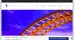 Desktop Screenshot of keeneylaw.com